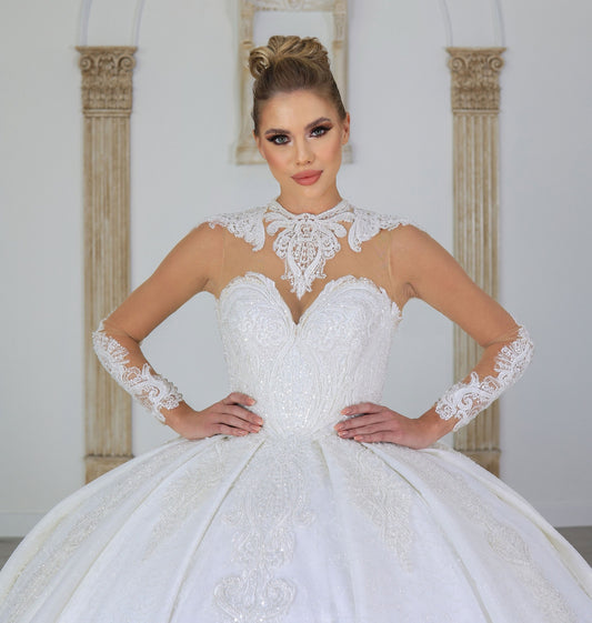 Oden ballgown wedding dress