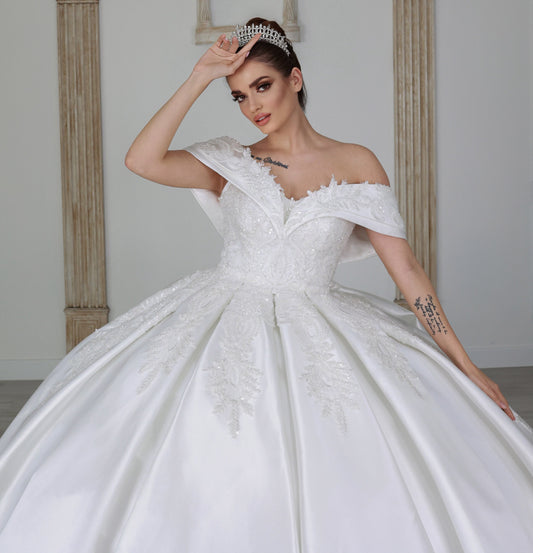 Petek ballgown wedding dress-0