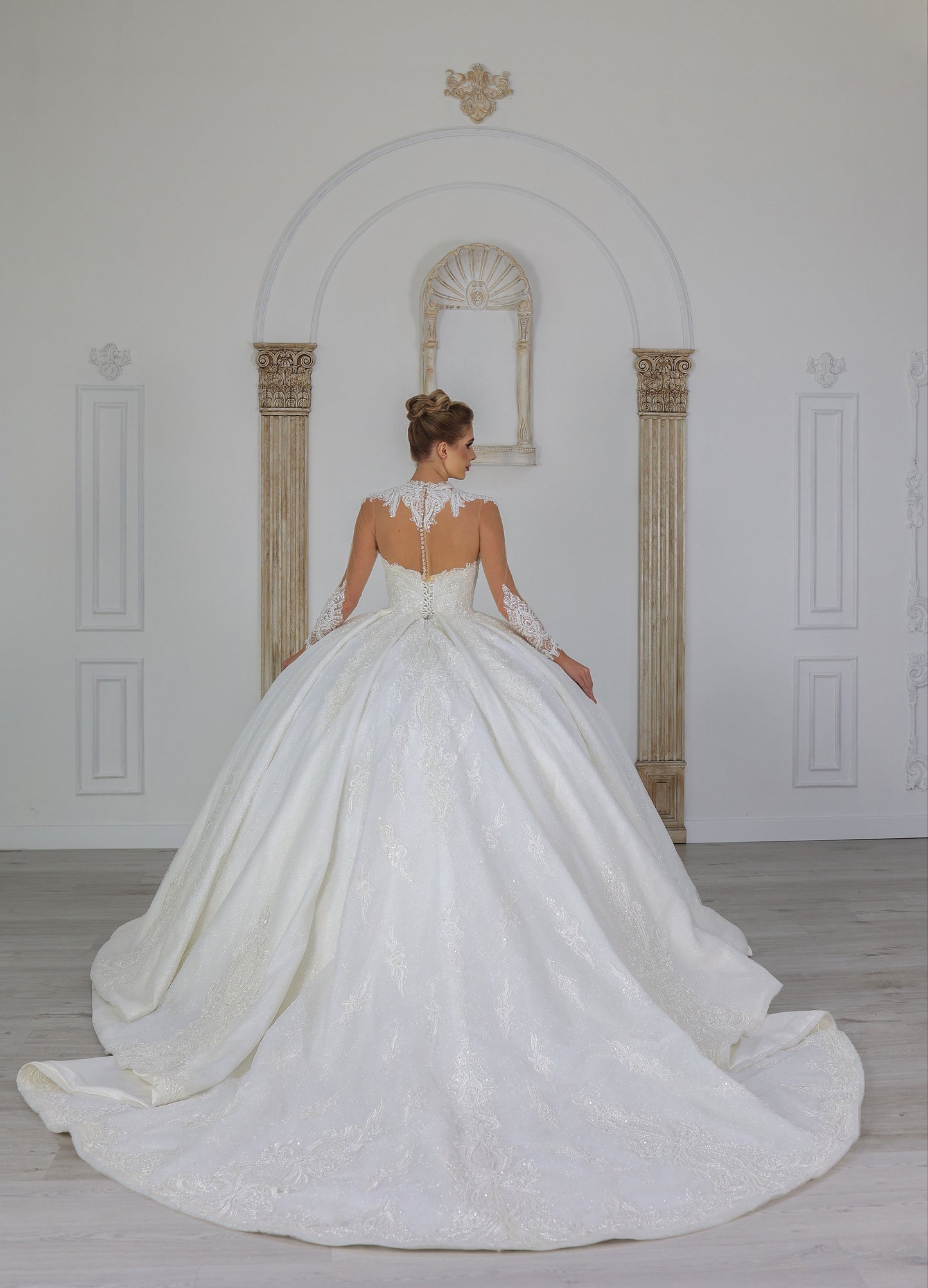 Oden ballgown wedding dress