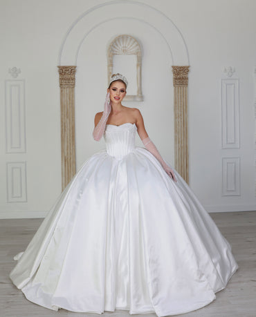 Azra ballgown wedding dress
