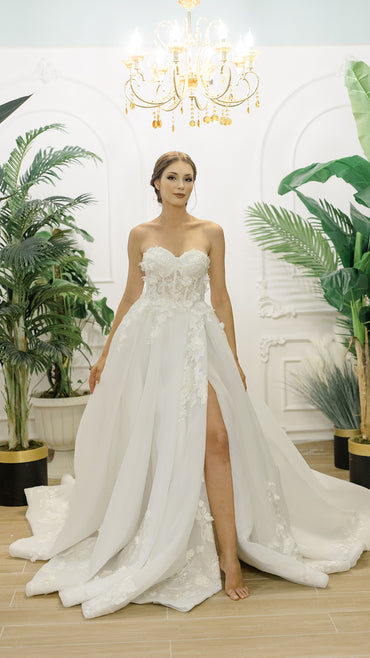 LILIUM a-line wedding dress-1