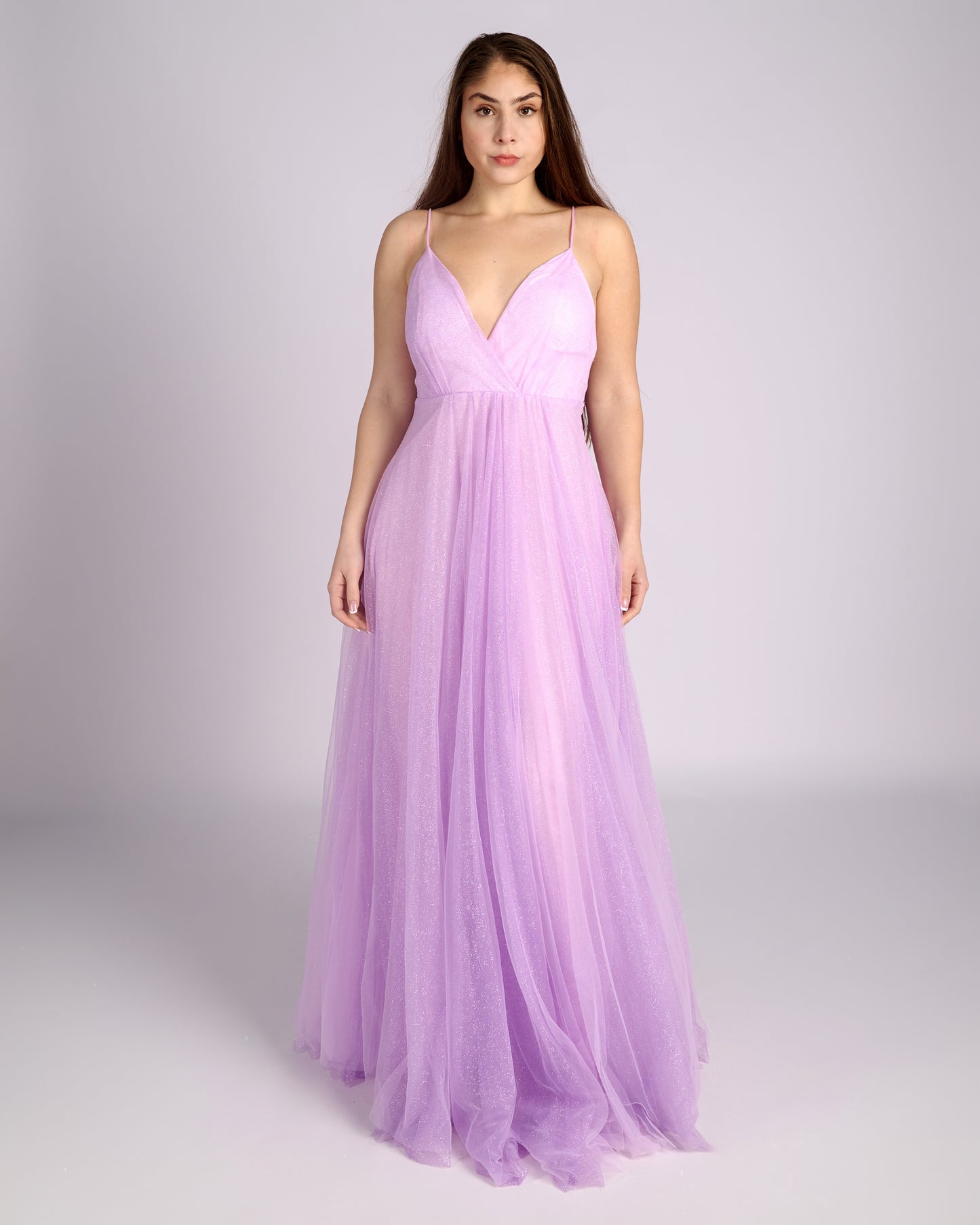 Nefeli Lilac glitter dress "evening dresses"