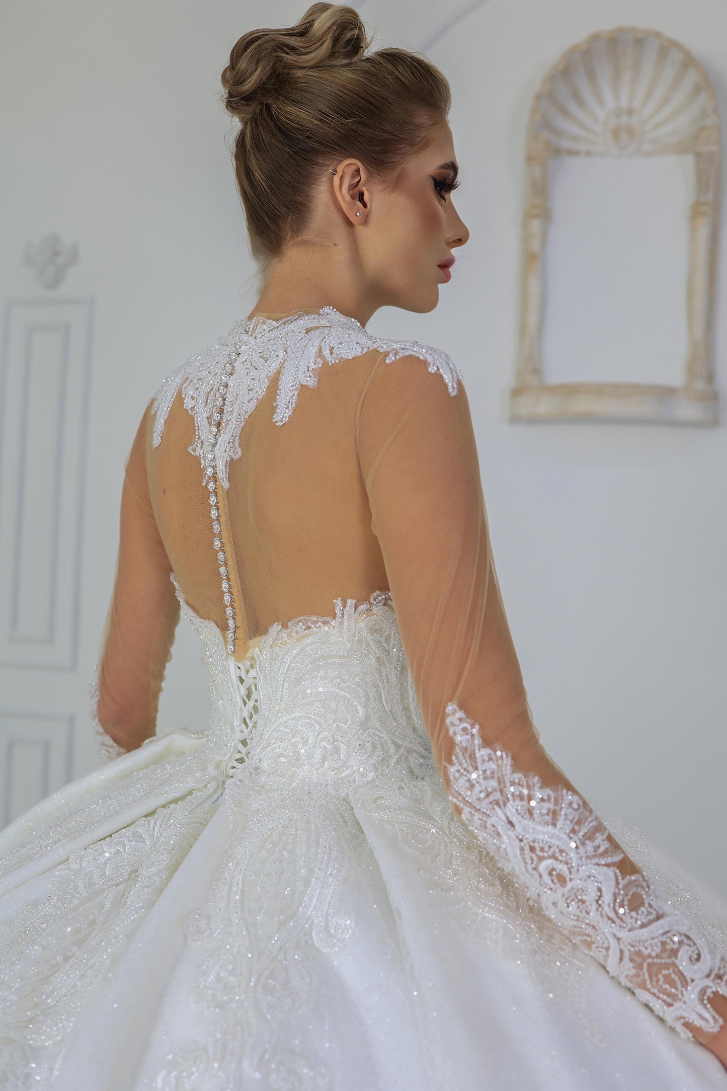 Oden ballgown wedding dress