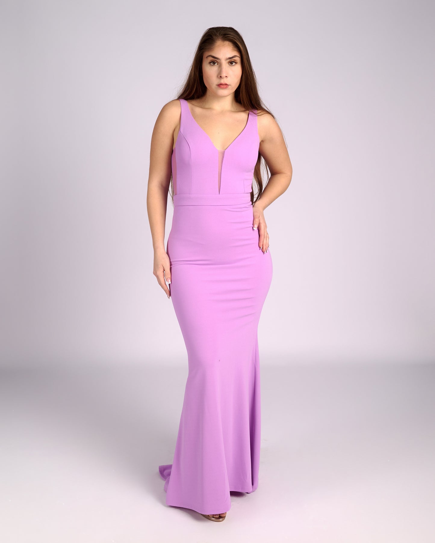 Aster lilac" evening dresses"