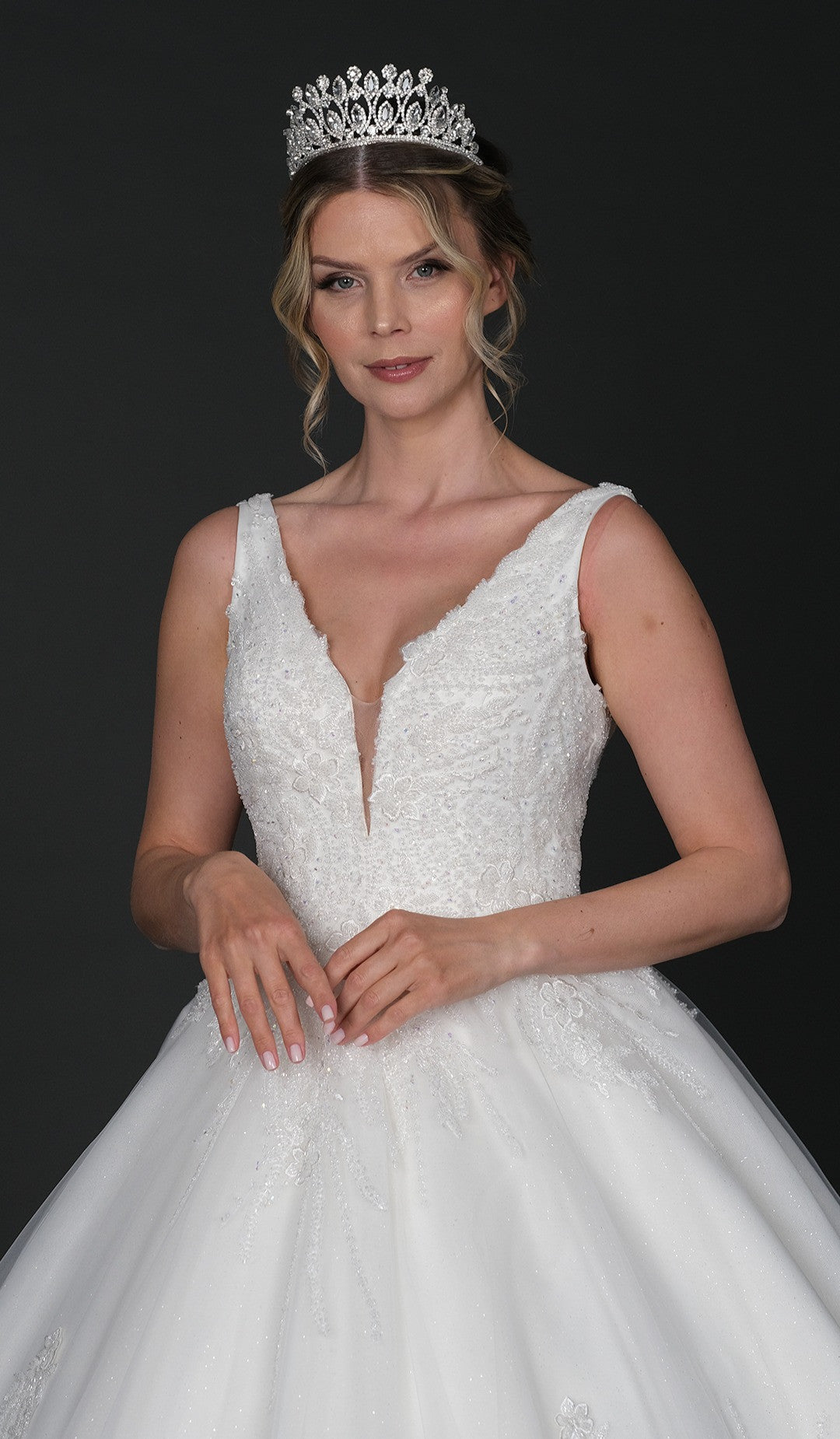 KARDEN a line wedding dress-0