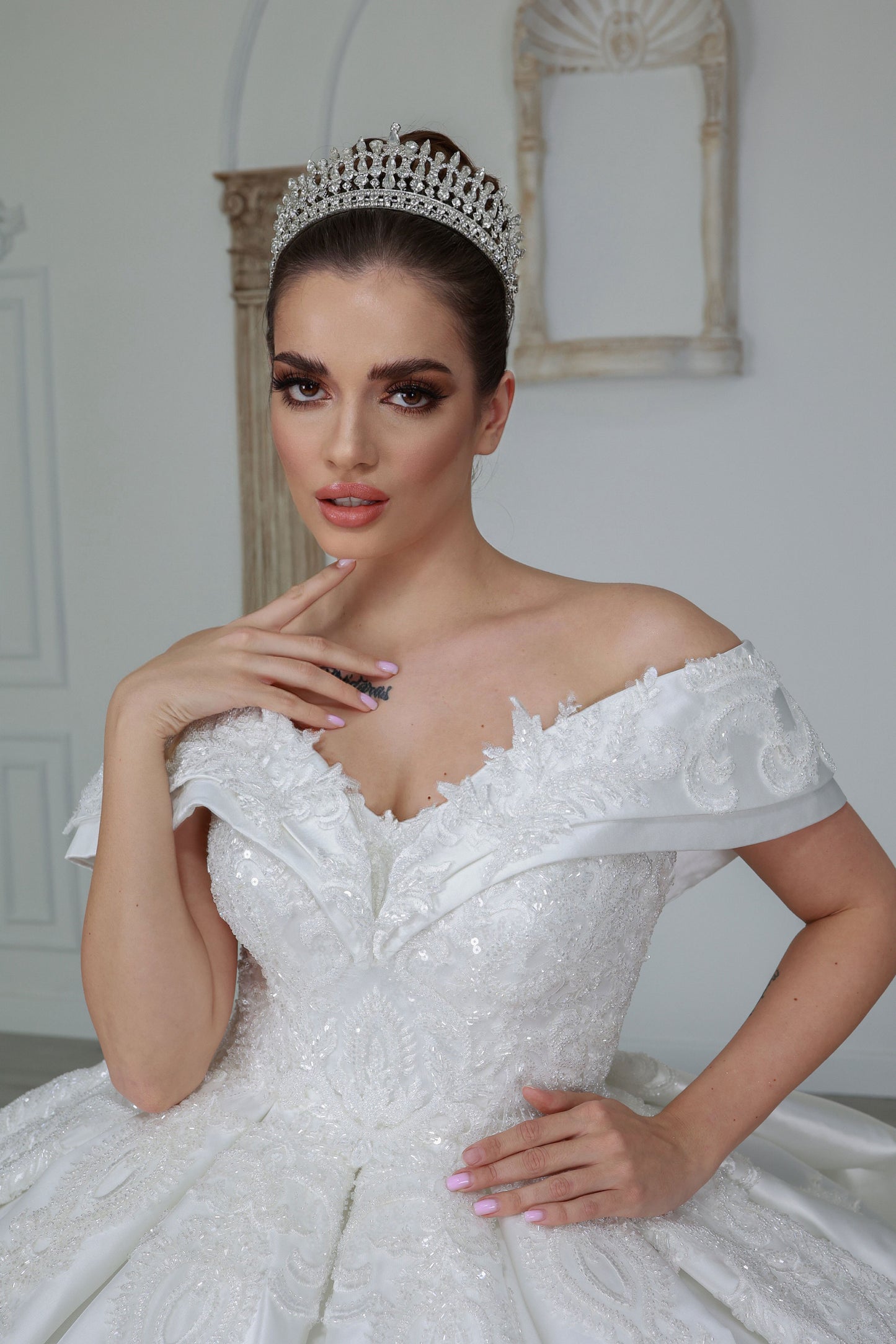 Petek ballgown wedding dress