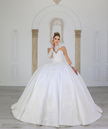 Oden ballgown wedding dress