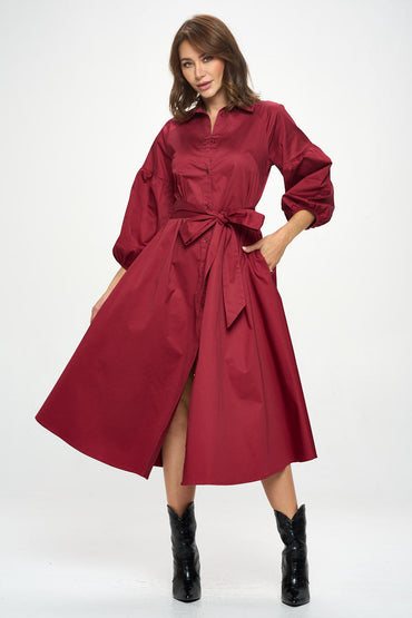 Maxi Shirt Dress-1
