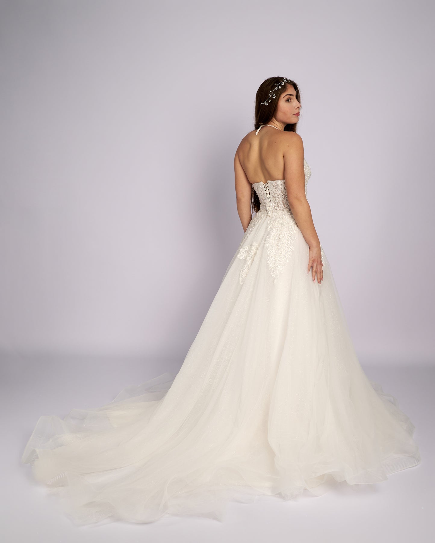 Quintessa Hand Made Crystal Beaded Bridal Gown wedding dresses