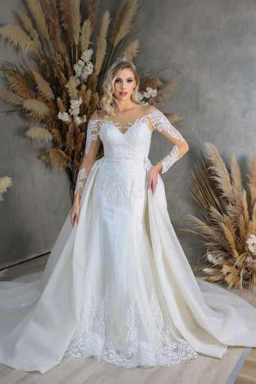 Efruz mermaid wedding dress-1