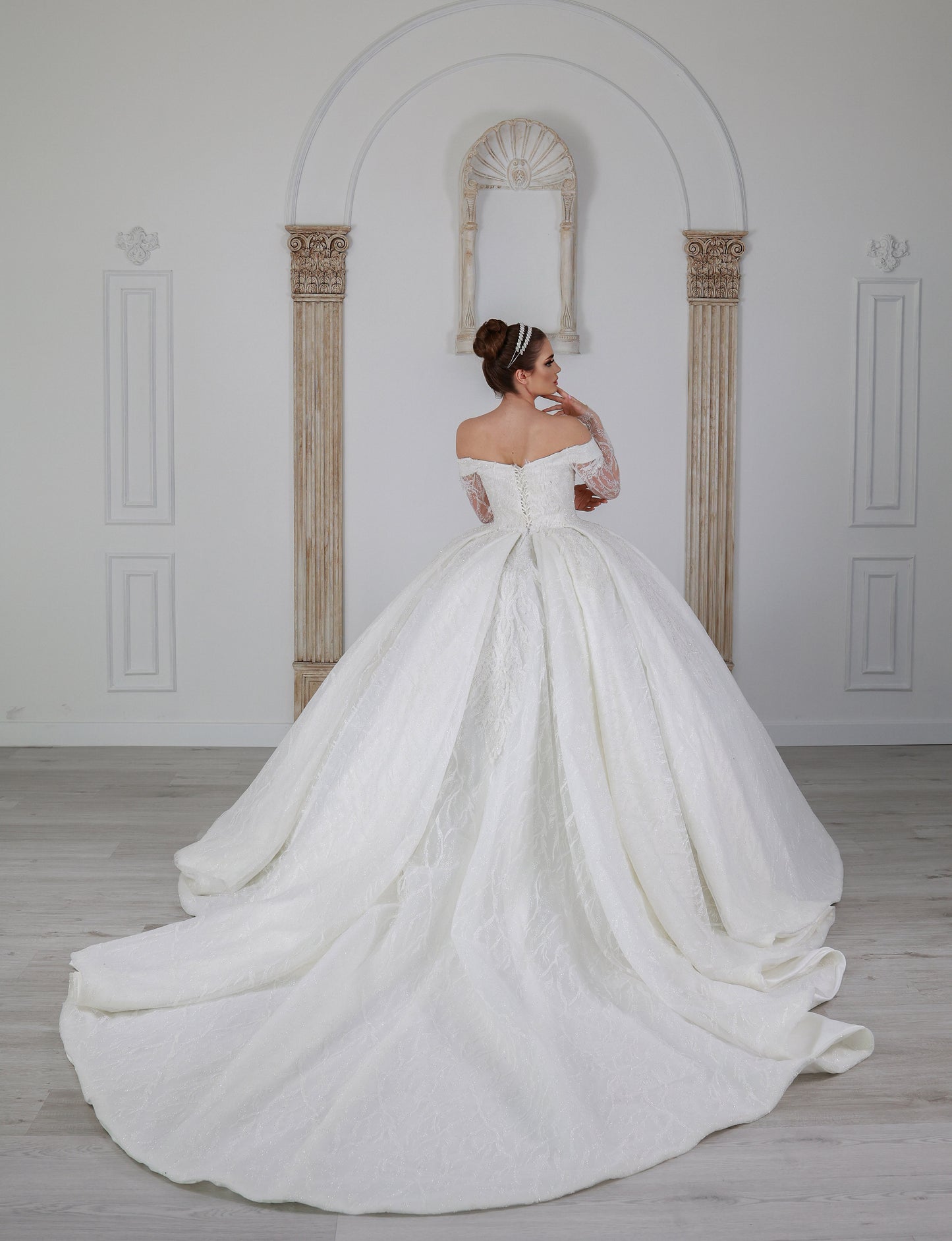 Azze ballgown wedding dress-7