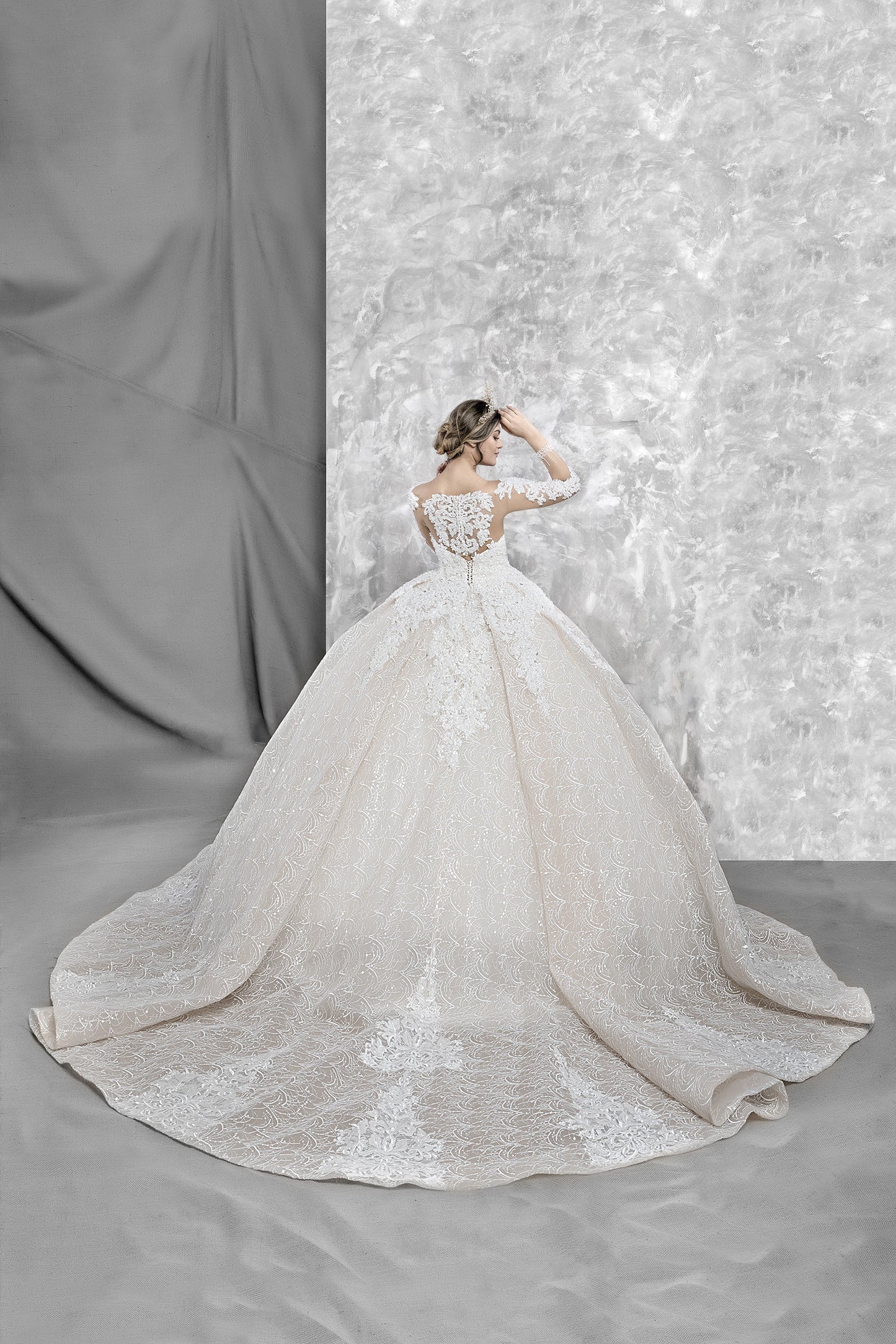 Cansu ballgown wedding dress
