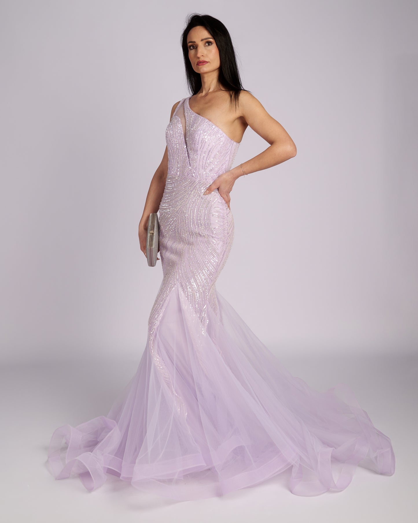 Violeta Mermaid Festive Maxi Dress-4