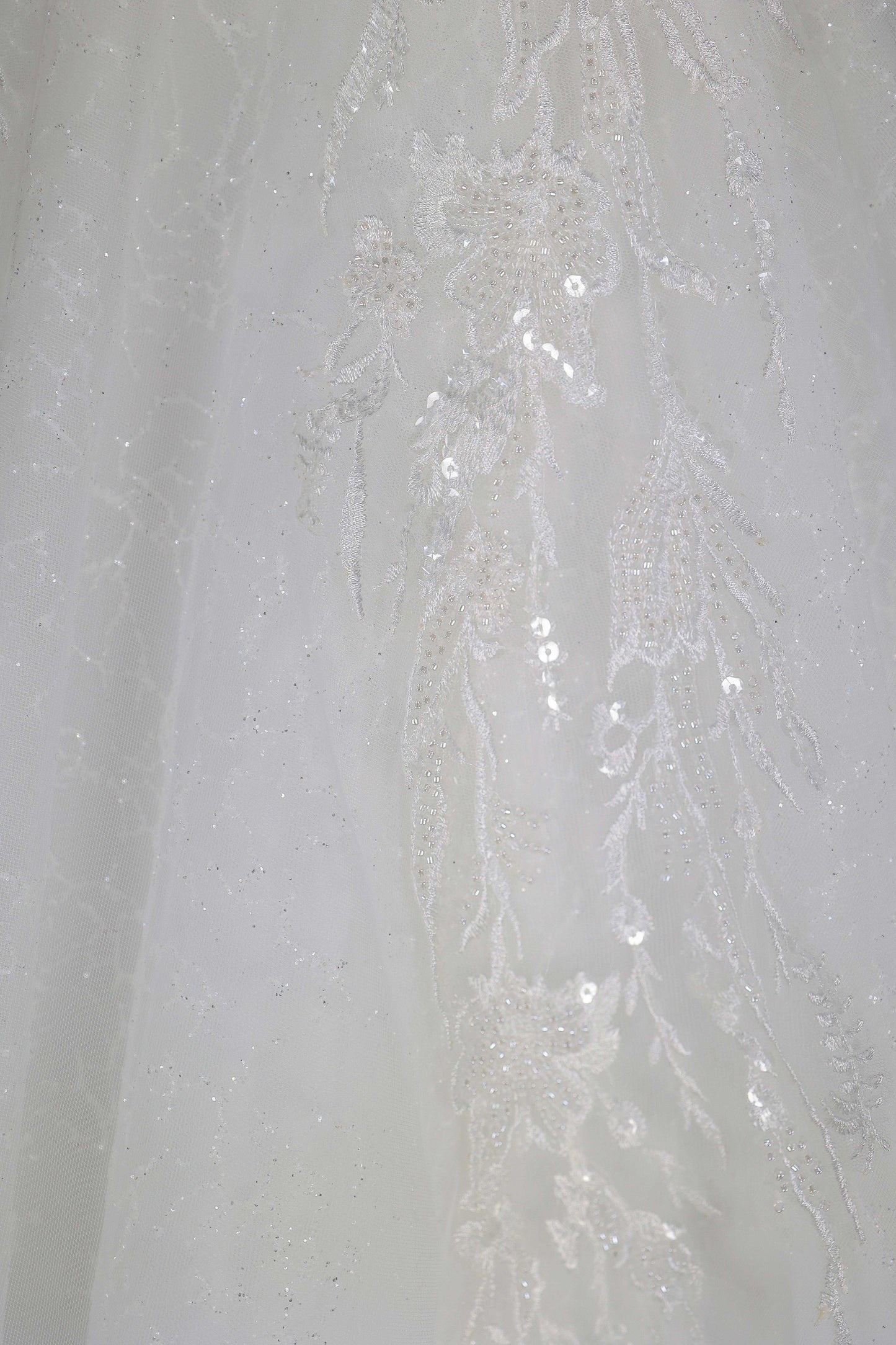 Edna narrow skirt a line wedding dress-4