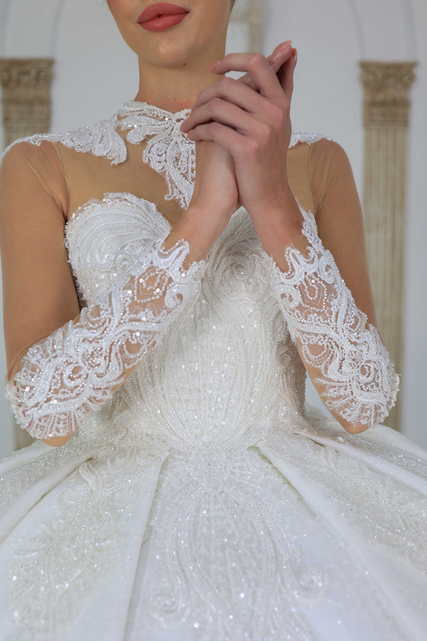 Oden ballgown wedding dress