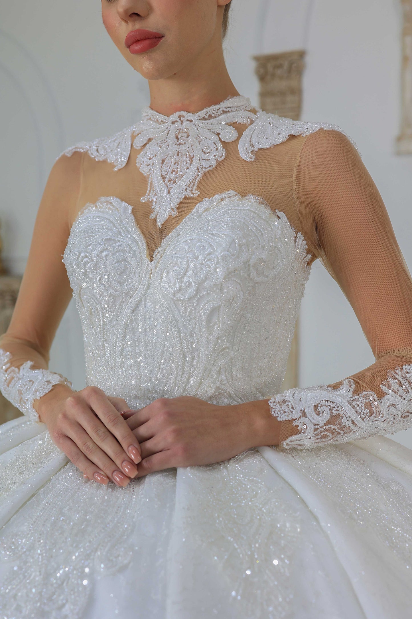 Oden ballgown wedding dress