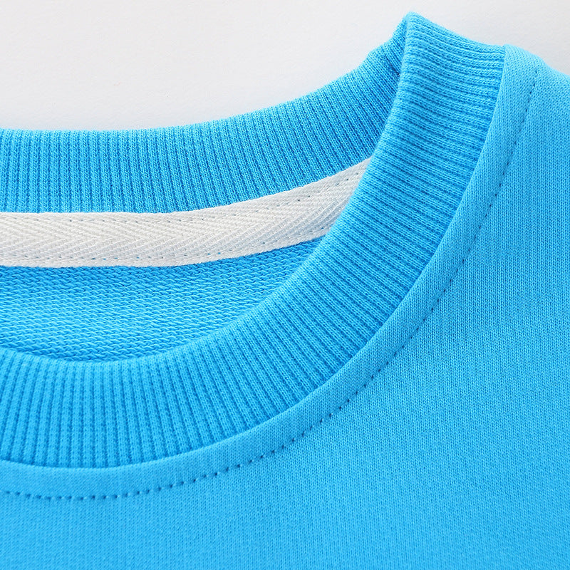 Baby Boy Cartoon Graphic Long Sleeve Quality Cotton Hoodie