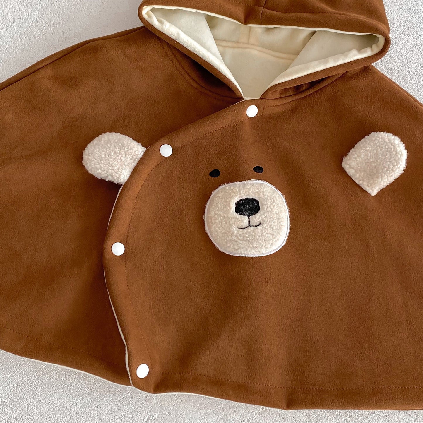 Baby Little Bear Long Sleeves Winter Cloak