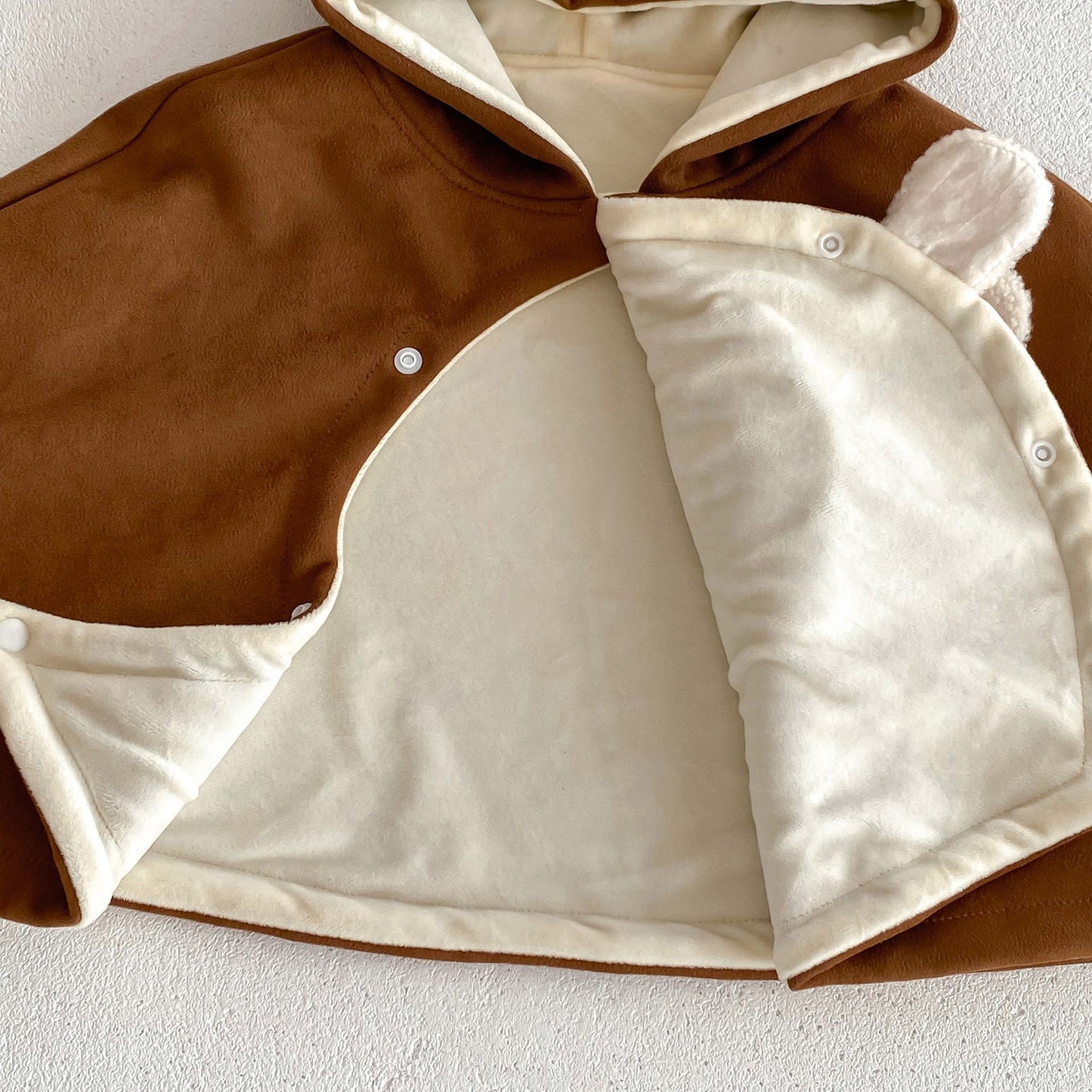 Baby Little Bear Long Sleeves Winter Cloak