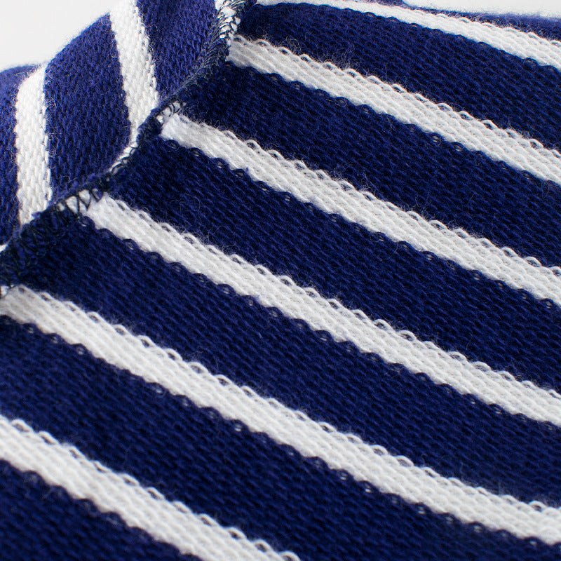 Baby Boy And Girl Striped Pattern Long Sleeve Hoodie-3