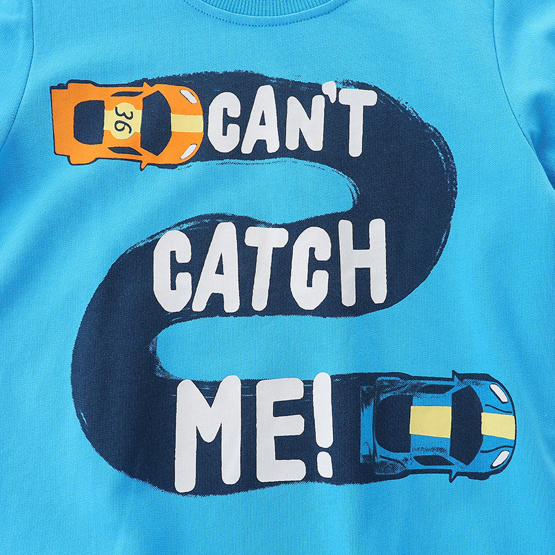 Baby Boy Cartoon Graphic Long Sleeve Quality Cotton Hoodie