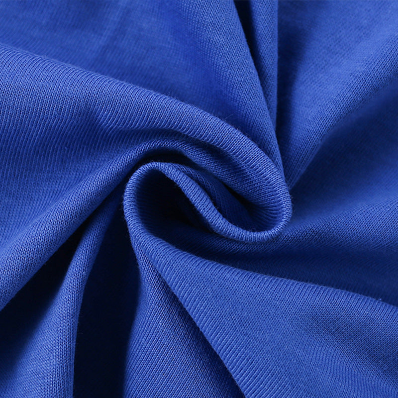 Boys’ Cartoon Digger Pattern Short Sleeves T-Shirt In European And American Style For Summer-2