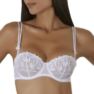 Aubade Jardin Des Delices Sheer Half Cup Bra-2