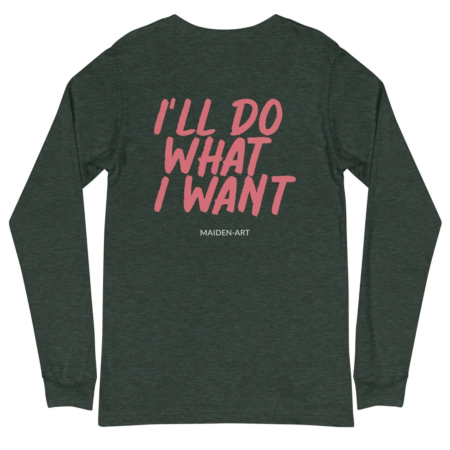 Rebel Girl Unisex Long Sleeve Tee with EMBROIDERY-7