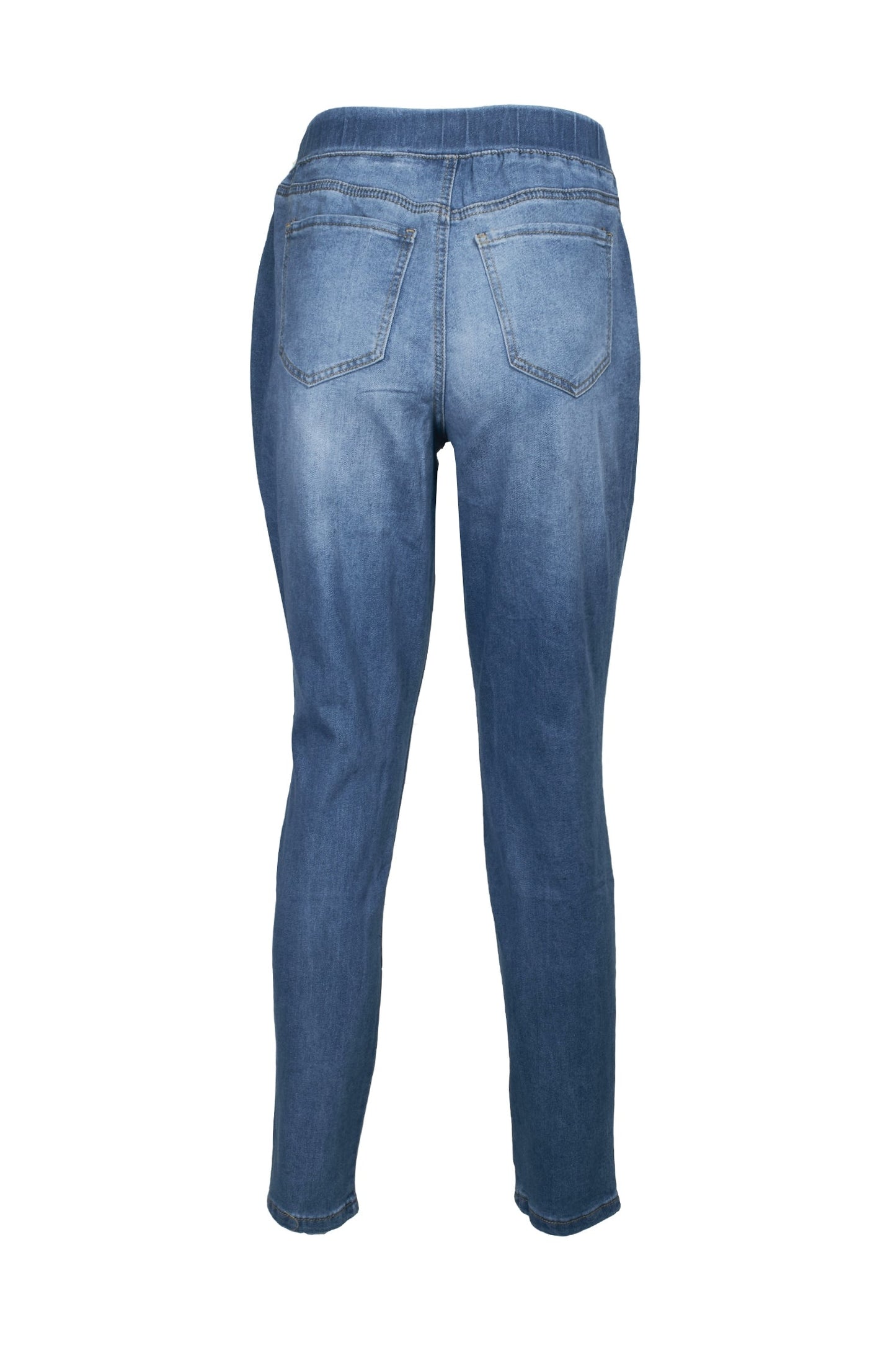 Royalty For Me By YMI High-Rise Skinny Pull-On Denim Jegging