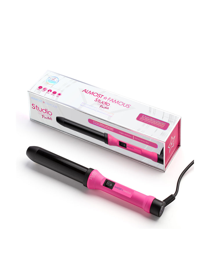 Studio Series 32mm Curling Wand with Gem Infused Barrel-7