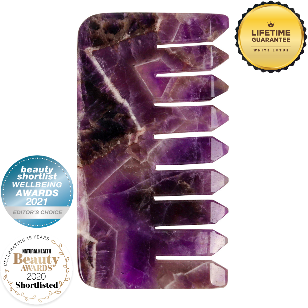 Amethyst Crystal Comb-0
