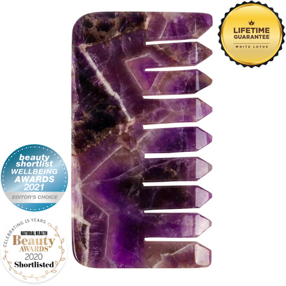 Amethyst Crystal Comb-0