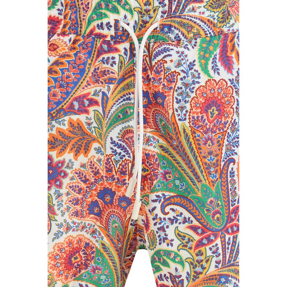 Etro Multicolor Polyester Short And Mini Shorts