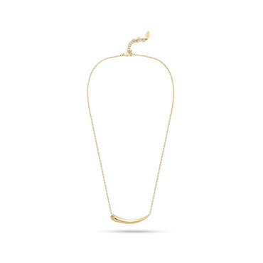 Police Gold Stainless Steel Necklace