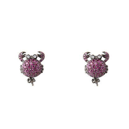 Lancaster Bicolor Silver Earrings