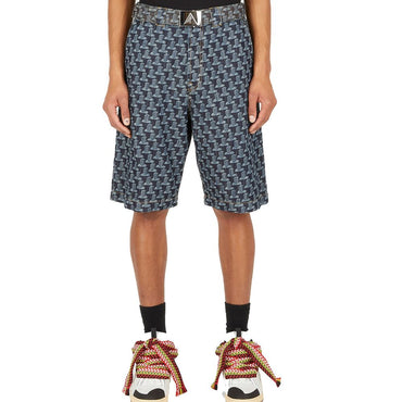Lanvin Blue Denim Shorts
