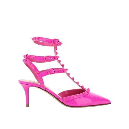Valentino Garavani Multicolor Calfskin High Heel Pumps