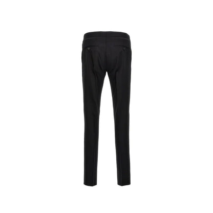 Dsquared² Black Elastane Two-Piece Suit