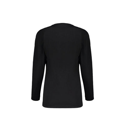 Moschino Couture Black Cotton T-Shirt