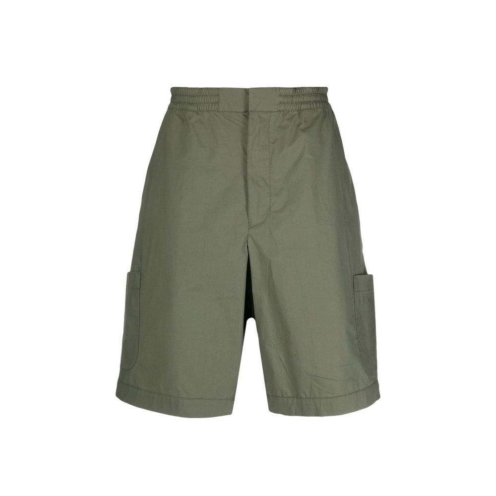 Ambush Bicolor Cotton Bermuda Shorts