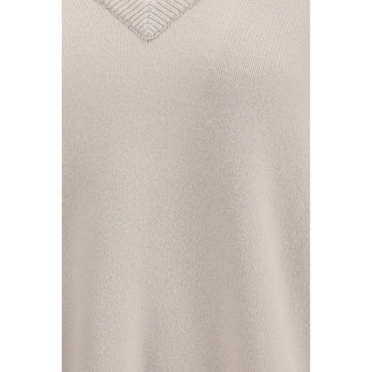 Extreme Cashmere White Cashmere Sweater