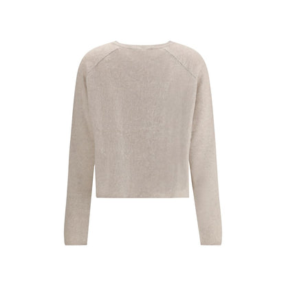 Lisa Yang Beige Cashmere Sweater