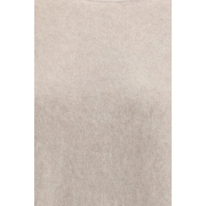 Lisa Yang Beige Cashmere Sweater
