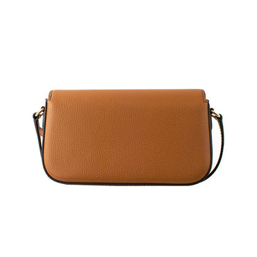 Michael Kors Brown Leather Crossbody Bag