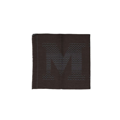Missoni Brown Virgin Wool Scarf