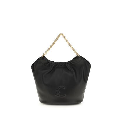 Coccinelle Black Calf Leather Bos Taurus Shoulder Bag