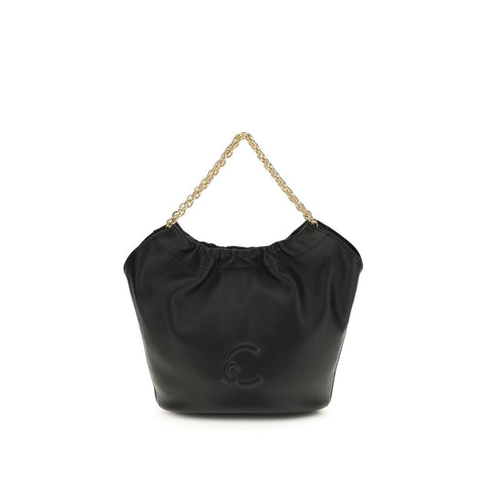 Coccinelle Black Calf Leather Bos Taurus Shoulder Bag