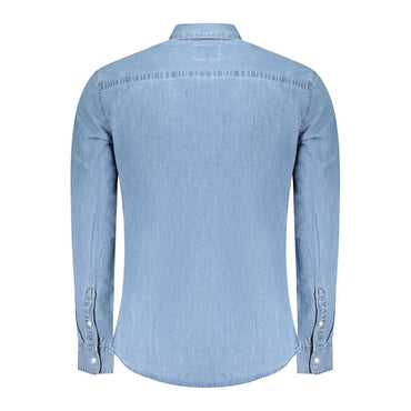Pepe Jeans Azzurro Cotton Men Shirt