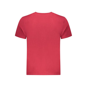 Pepe Jeans Rosso Cotton Men T-Shirt