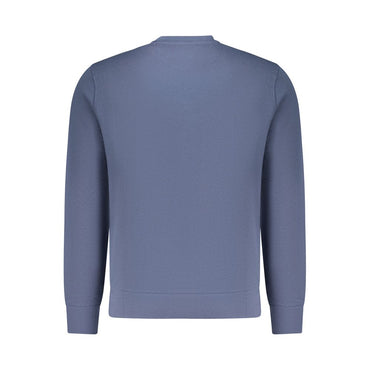 North Sails Blue Cotton Men Sweatshirt